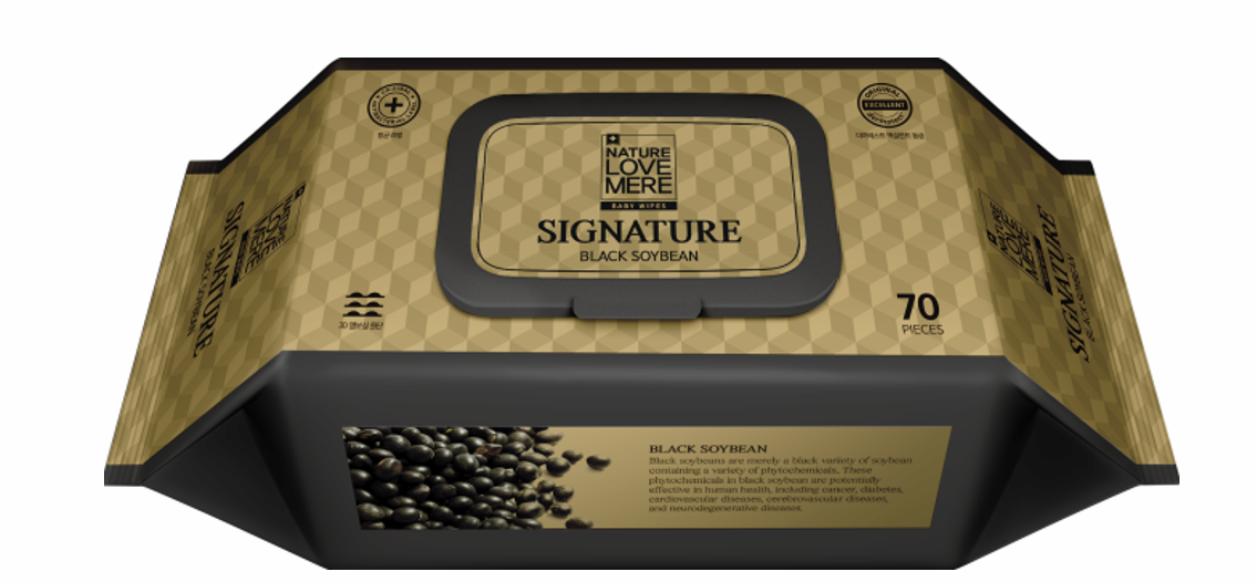 Nature Love Mere Wet tissue Signature Black Soybean Cap