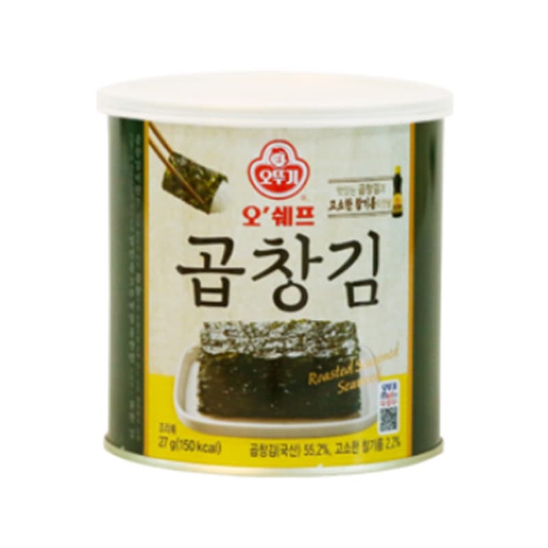OTTOGI Chef Oh Roasted Laver Can 27g