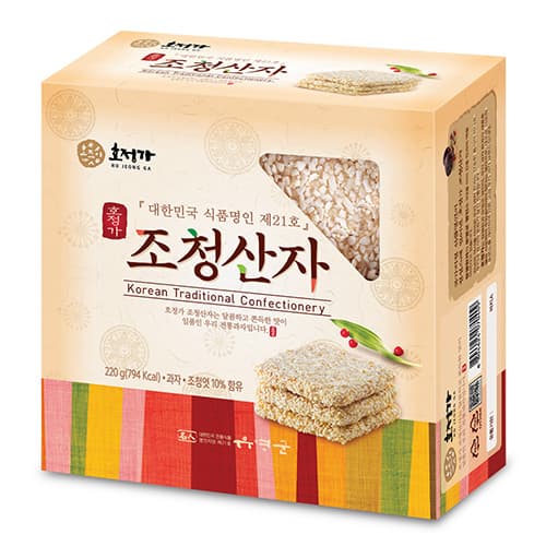 Hojeongga Jocheong Sanja _Deep_fried Sweet Rice Cake_ 220g