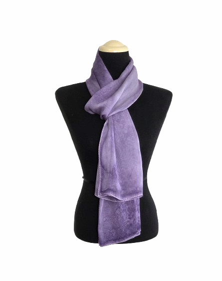 6mm chiffon Tie_Dyed Purpose  scarf