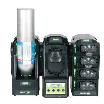 MSA 10128629 ALTAIR 4_4X Multi_Gas Detector GX2 Automated Portable Gas Monitor Calibration Test Dock