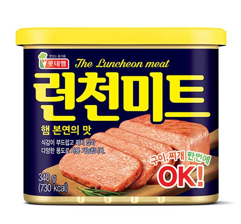 Lotte foods Luncheon meat 340g