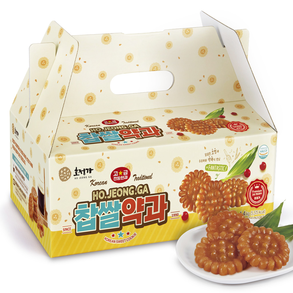 Hojeongga Yakgwa _Deep_fried Honey Cookie_ Set_1_4kg