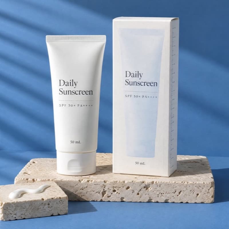 Private Label Sunscreen SPF 50_ PA_____ Korean Skincare OEM ODM_ MOQ 1_000