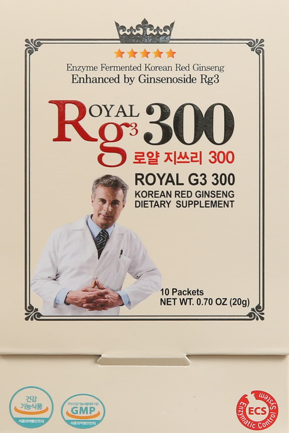 ROYAL G3 300_RG3 300_ _ Ginsenosides Rg3 Enhanced Korean Red Panax Ginseng Powder