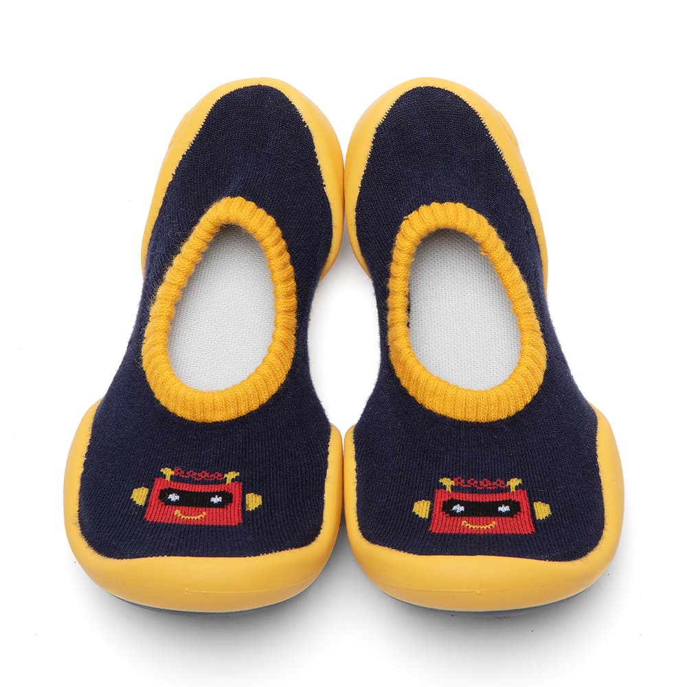 Toddler socks shoes _Slipper__Slip on Red rebot