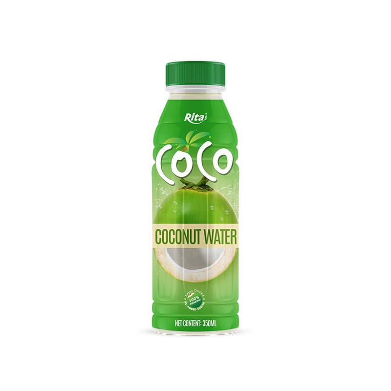 No Added Sugar Pure Coconut Water 350ml Bottle