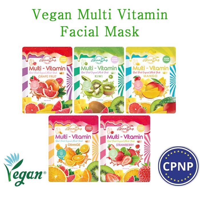 Vegan Multi Vitamin Mask with CPNP certificate
