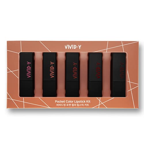VIVID_Y MINI Lipstick KIT_ Color_ cosmetic_ Lip_ makeup