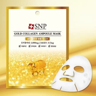 SNP GOLD COLLAGEN AMPOULE MASK | tradekorea