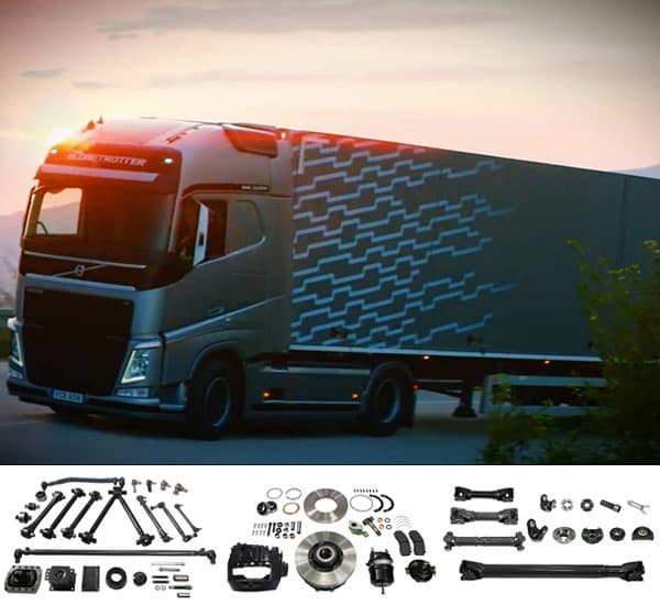 Automobile Parts for European Truck Scania Volvo Man Iveco