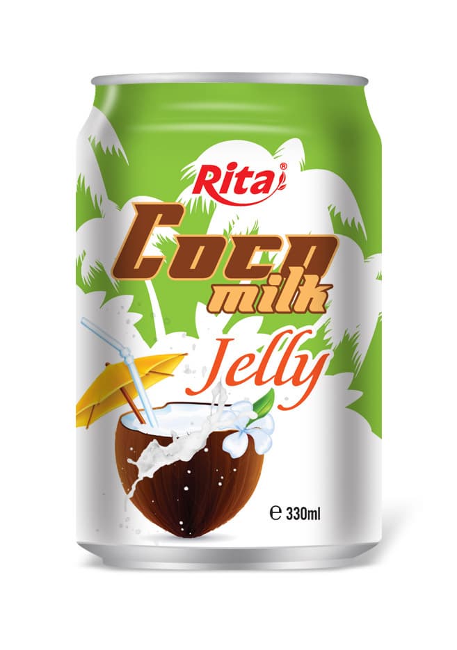 330ml Can Coconut Milk Drink With Jelly