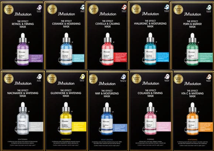 JMsolution The Effect Facial Sheet Mask_ 10 Sheets
