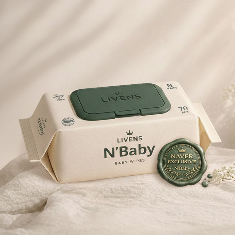 Livens Daily Care Wipes N_Baby