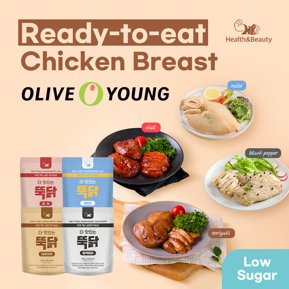 Ready_to_eat Chicken Breast _4 Flavors_ _ Convenient Protein Meal _ Diet Meal