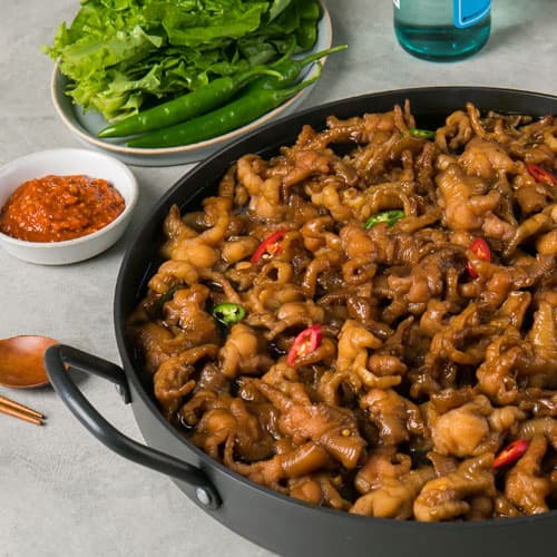 Spicy Soy Sauced Hot and Spicy Chicken Feet  200g