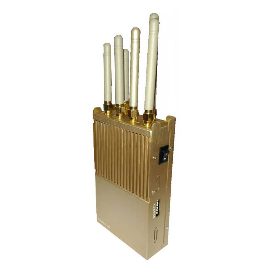 Portable Hand-Held 3G 4G Cell Phone Jammer