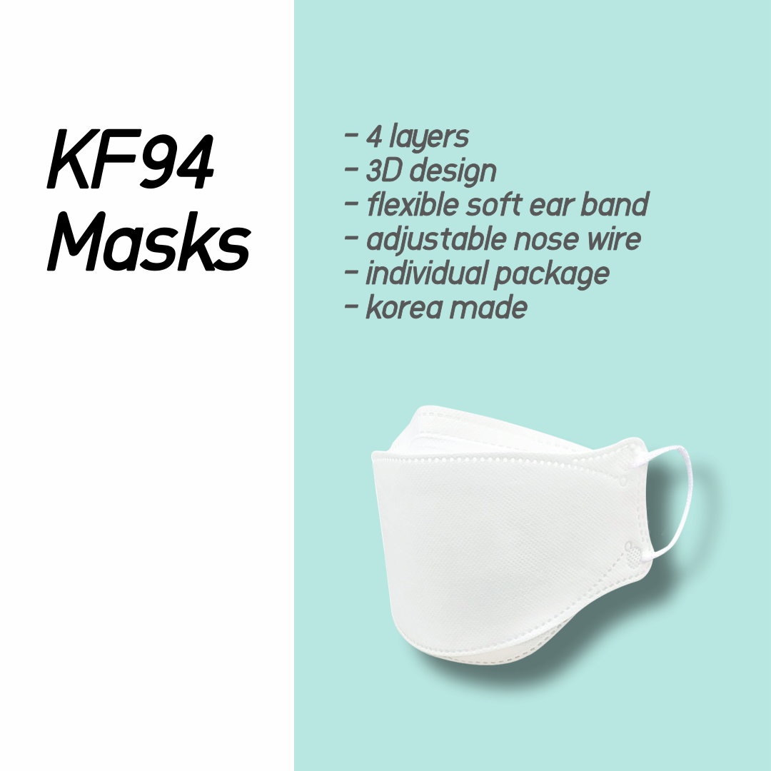 KF94 Face Masks _50pcs White_