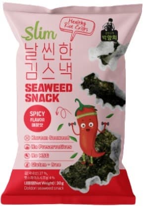 slim seaweed snack spicy flavour 30g x 24 packs