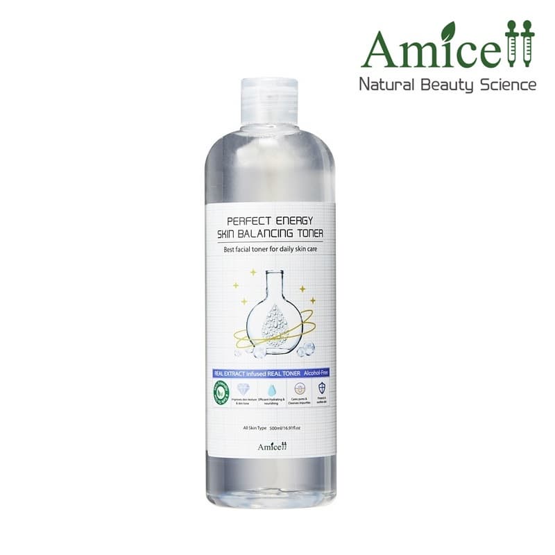 Amicell Skin Care Perfect Energy Skin Balancing Facial Toner Cosmetic Moisturizer  500ml