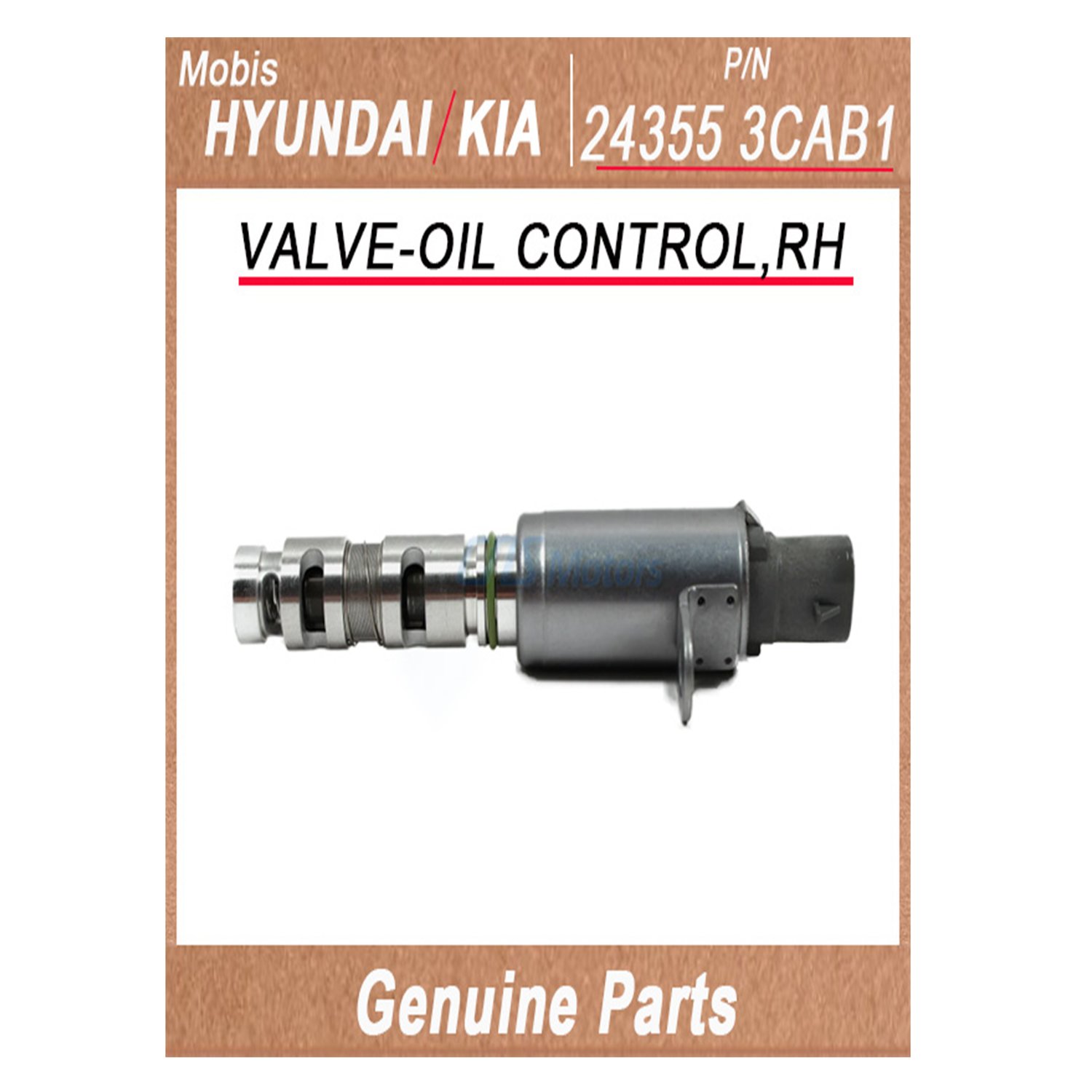 243553CAB1 _ VALVE_OIL CONTROL_RH _ Genuine Korean Automotive Spare Parts _ Hyundai Kia _Mobis_