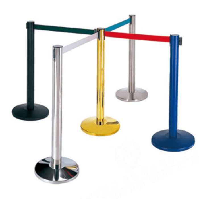 Stainless Steel Retractable Rope Barrier
