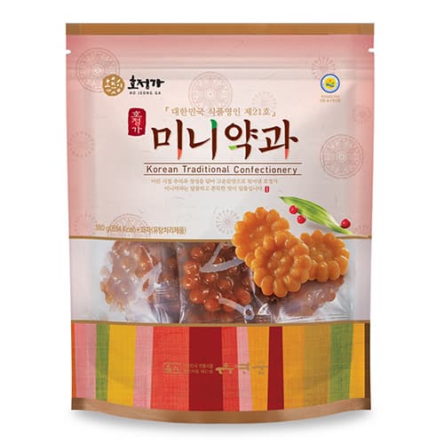 Hojeongga Mini Yakgwa _Deep_fried Honey Cookie_ 180g