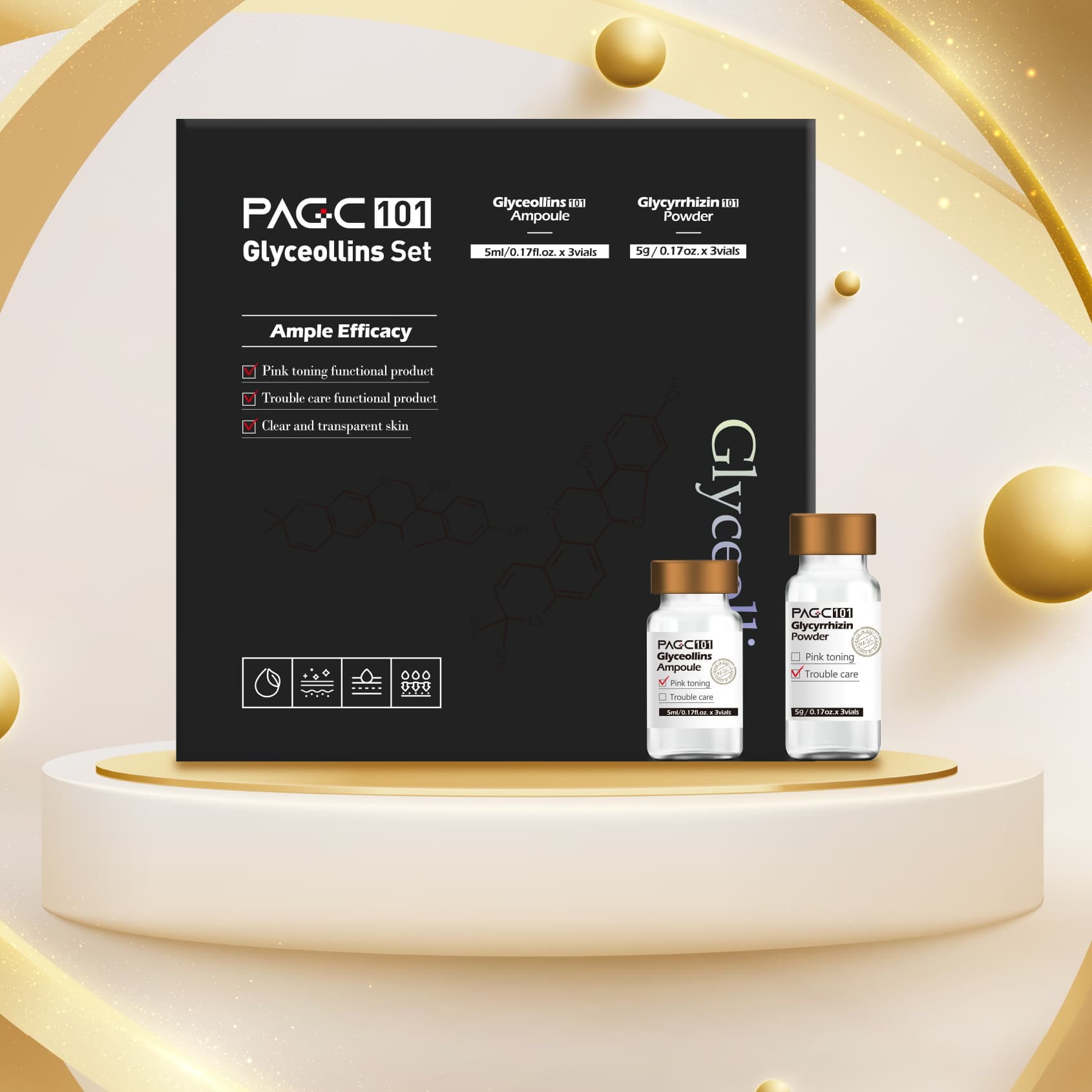 PAGC 101 Glyceollins