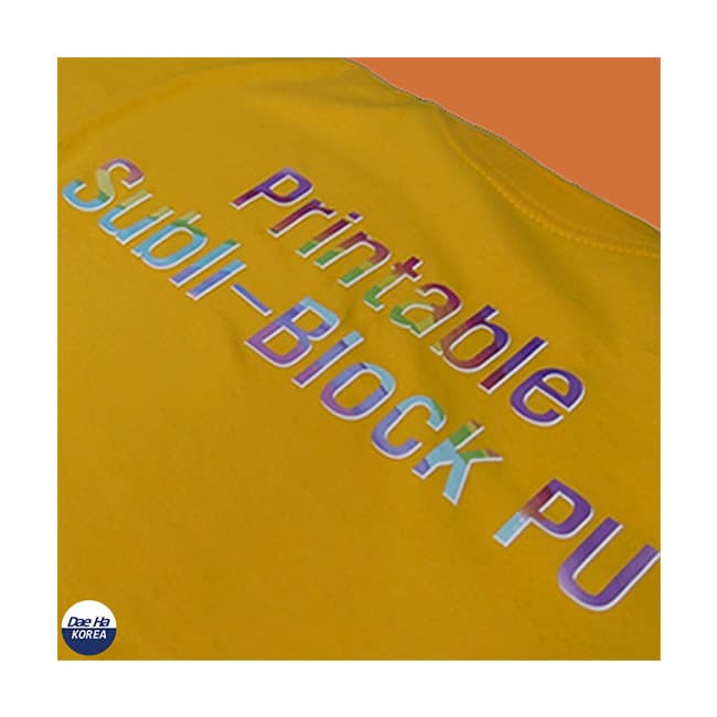 Printable Subli_Block PU Heat Transfer Vinyl for Garment and T_Shirts Heat Transfer Film