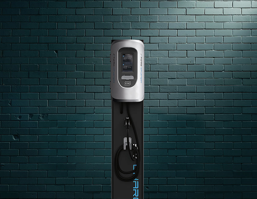 Slow electric vehicle charger 1 channel