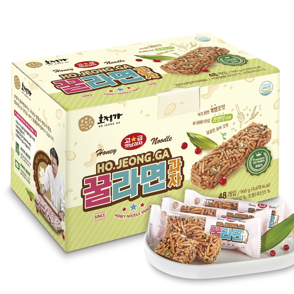 Hojeongga Honey Noodle Snack Set_960g