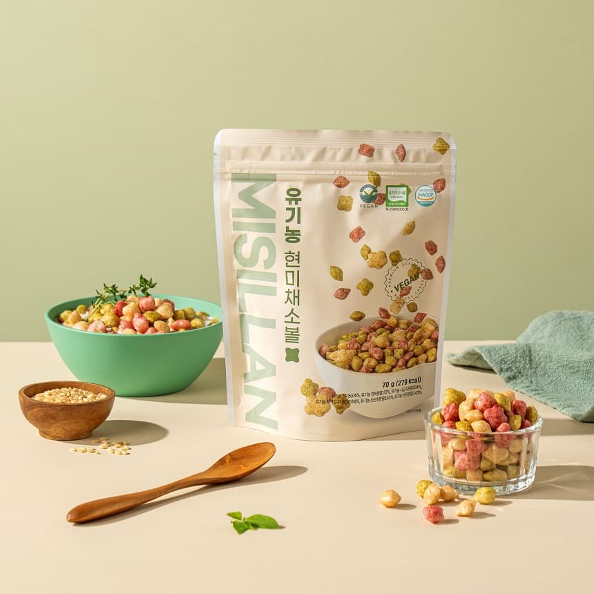 Organic Brown Rice _ Veggie Cereal