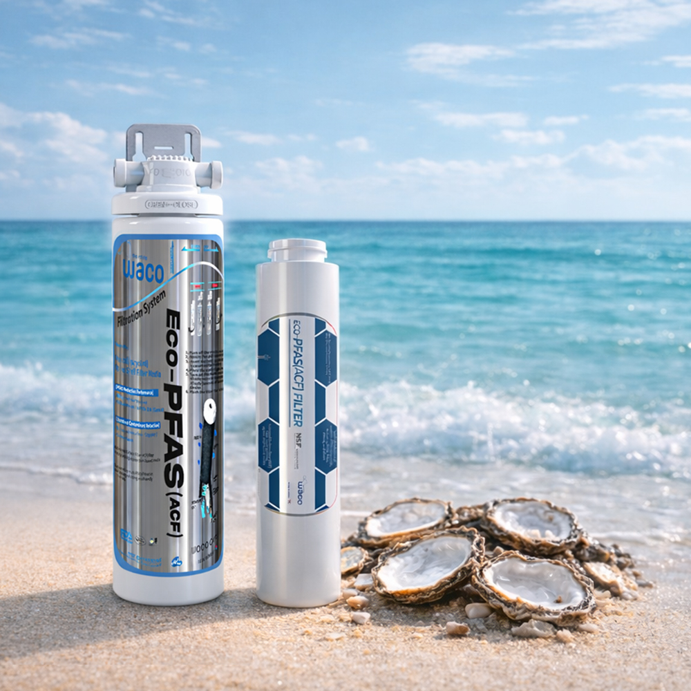 ECO PFAS Water Filter_ACF__PFOA PFOS PFHxS PFHpA GenX PFBS Removal_ Oyster Shell Media_ Made in Kore