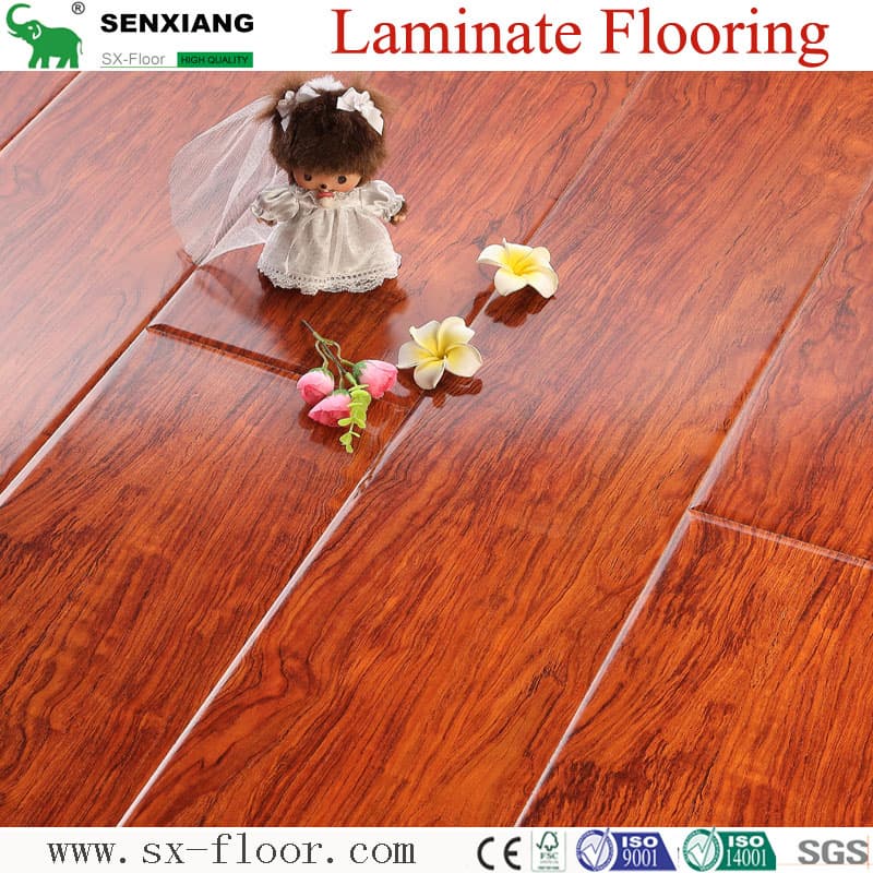Eco-Friendly Factory Direct High Gloss Laminate Flooring