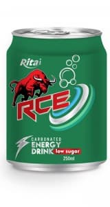 Carbonated Energy Drink RCE Low Sugar
