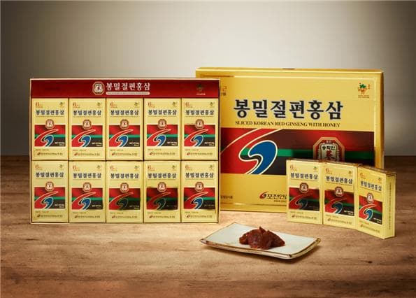 Sliced Korean Red Ginseng With Honey