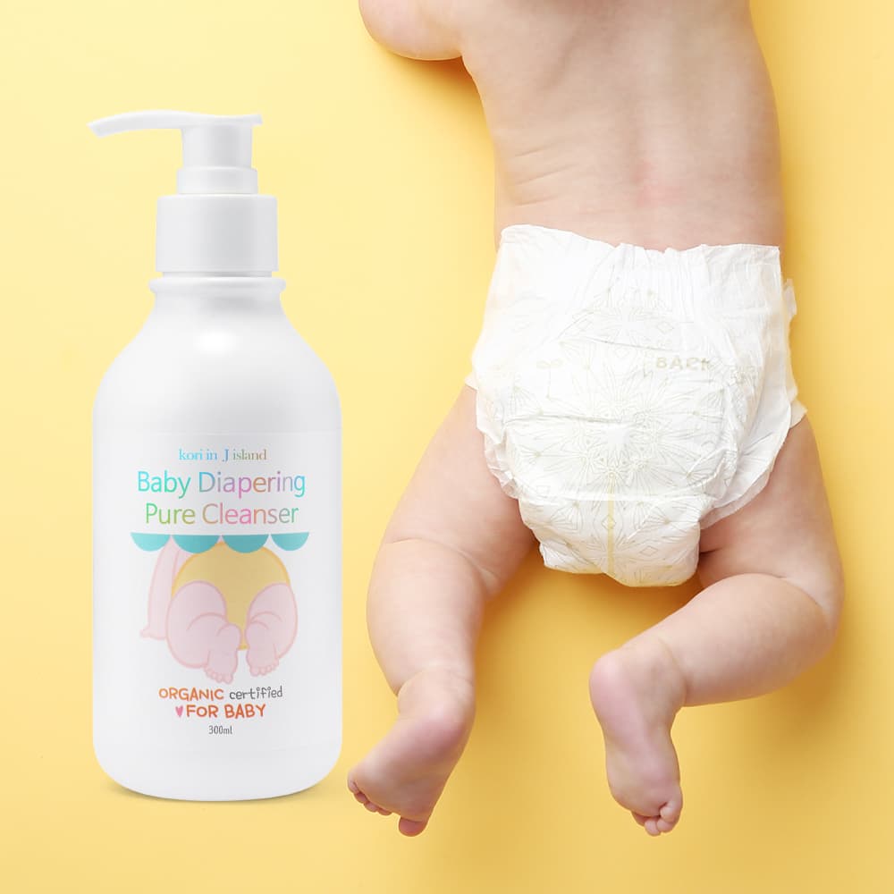 Organic Baby Diaper Area Wash_ Baby Diapering Pure Cleanser_ Diaper Rash Relieve_ kori in J island