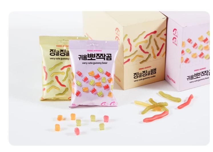 Very cute gummy snake 110g