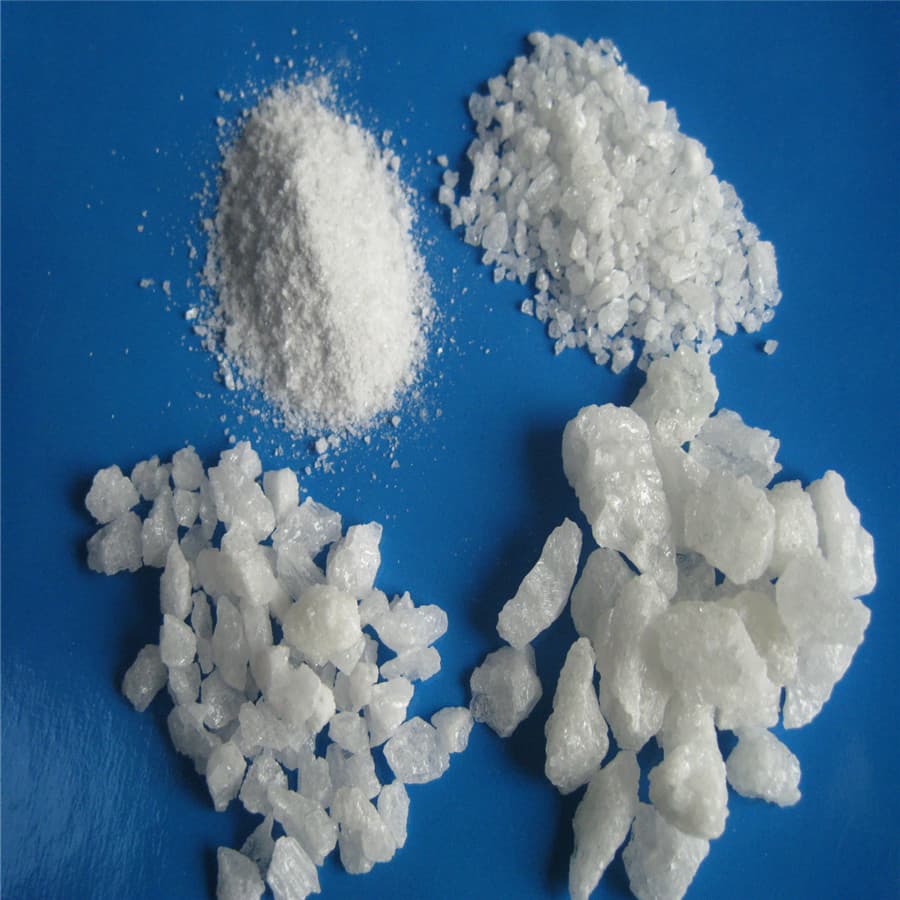 white fused alumina powder and sand as refractory material