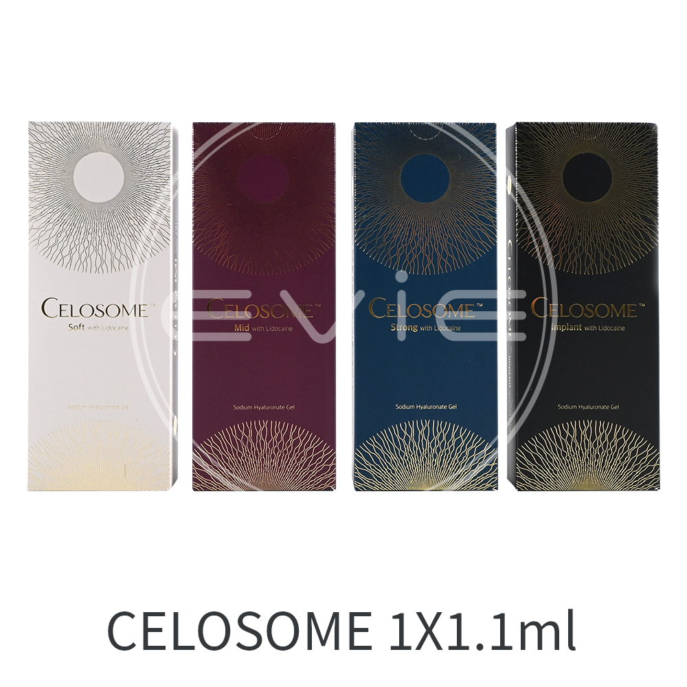 CELOSOME FILLERS SOFT_ MIDM STRONG_ IMPLANT _LIDO_ 1 X 1_1ml