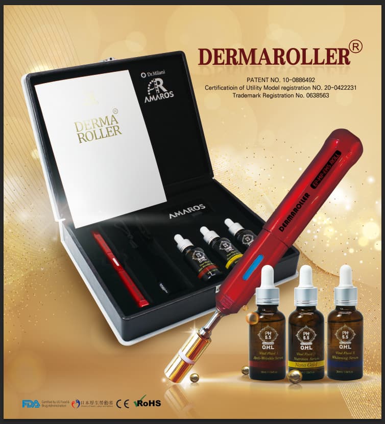 Dermaroller_IF Electroporation mini beauty device