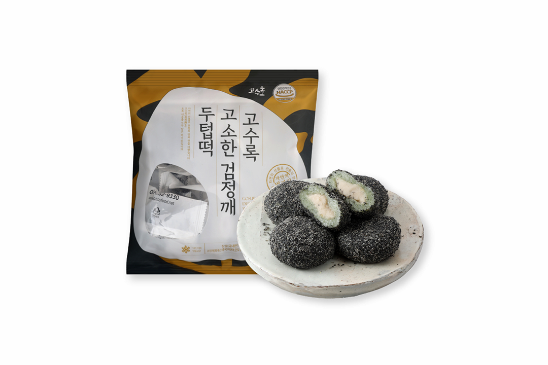 GoSurok Duteoptteok with Ramie and Black Sesame