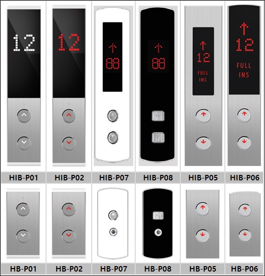 Hall Indicator Button  Model_ HIB_P01_06 _ HB_P01_06