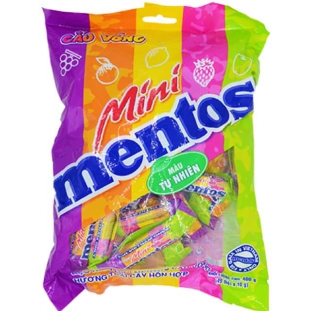 Mini Mentos Bag 480g _Assorted Fruit_