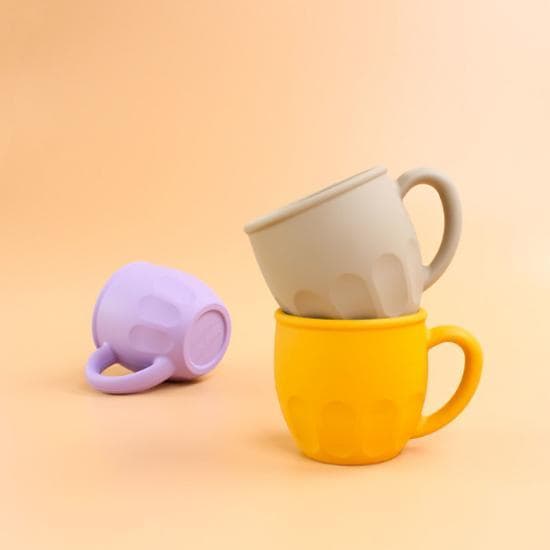 Silicone Infant Baby Cup_ Pumpkin Cup