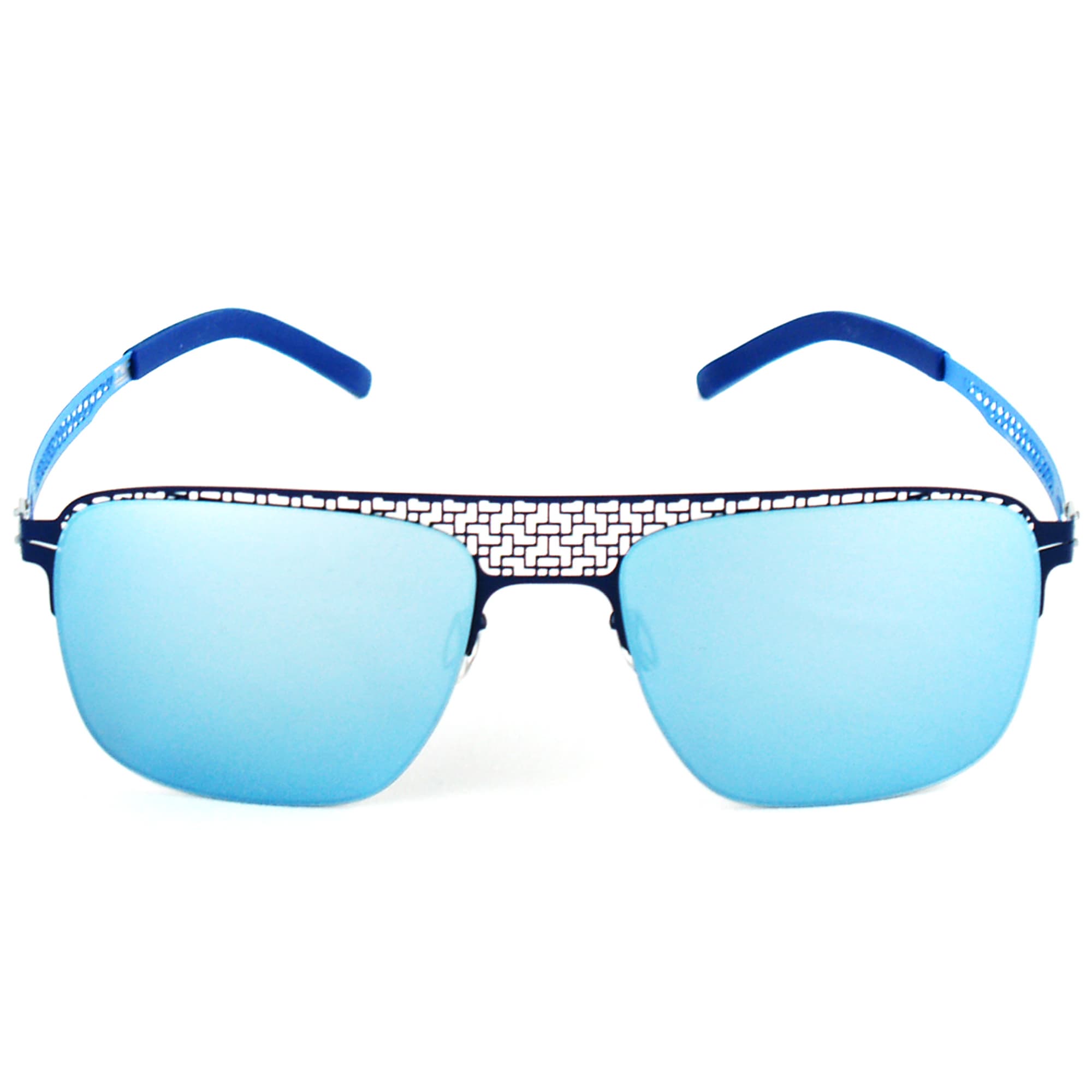 FigureII  Squared  Thin Stainless Steel  Frame Sunglasses