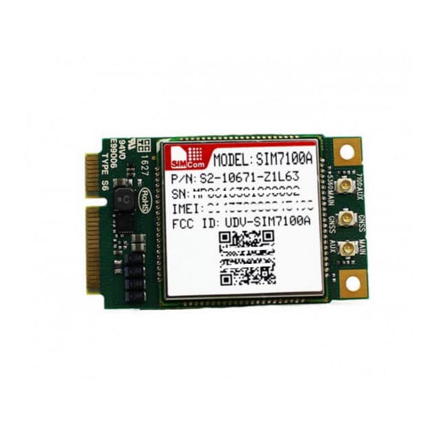 4G LTE GSM Module SIMCOM SIM7100A PCIE