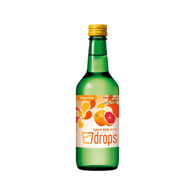 7DROPS Soju Grapefruit Alc_ 12_