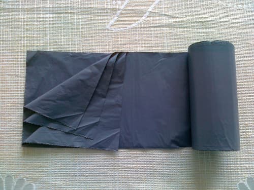 HDPE grey garbage bag (Plastic bag/Trash bag/Rubbish bag/Refused sack/Roll bag/Can liner/Bin liner)