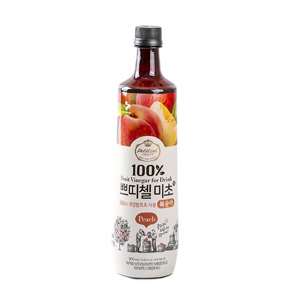 CJ Petitzel Fruit Vinegar for Drink Peach flvor